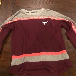 PINK! crewneck sweatshirt